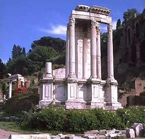 Temple of Vesta, the Forum